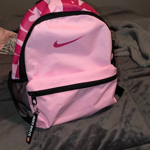 pink nike mini backpack